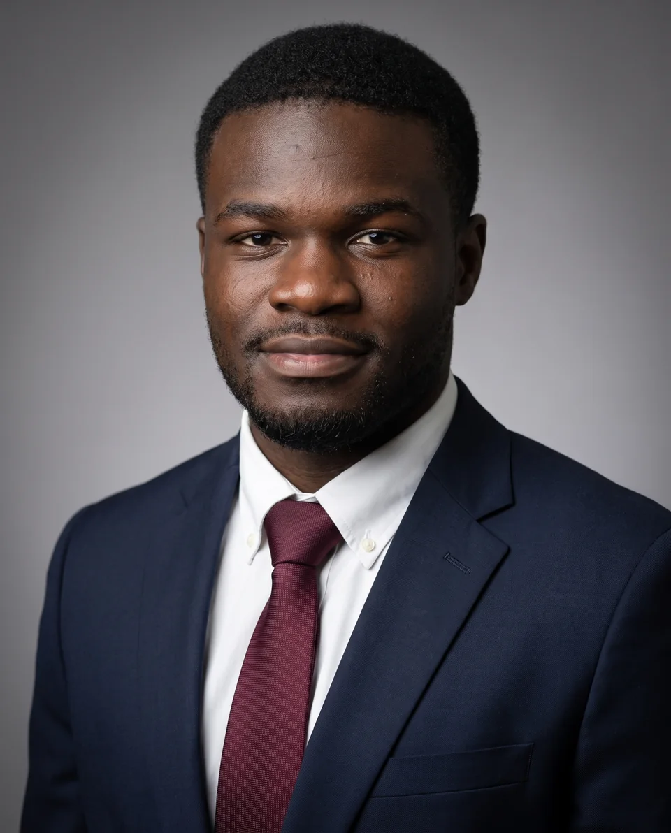 Portrait of Gabriel-Thiery Ebokem, founder of Thiery & Pierce